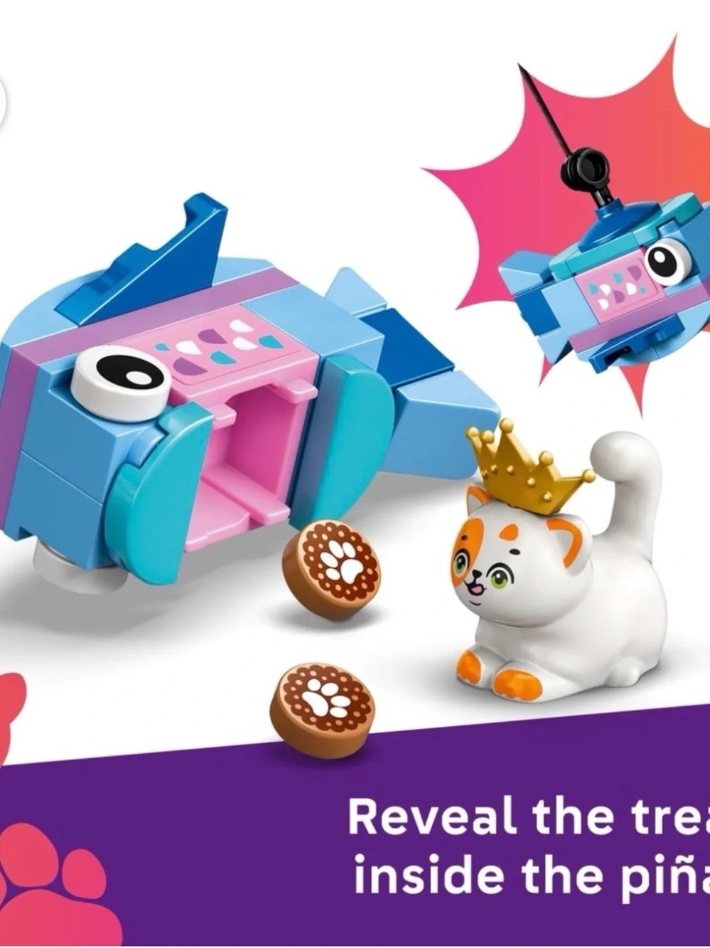 Lego Friends Cat Birthday Party & Treehouse Building